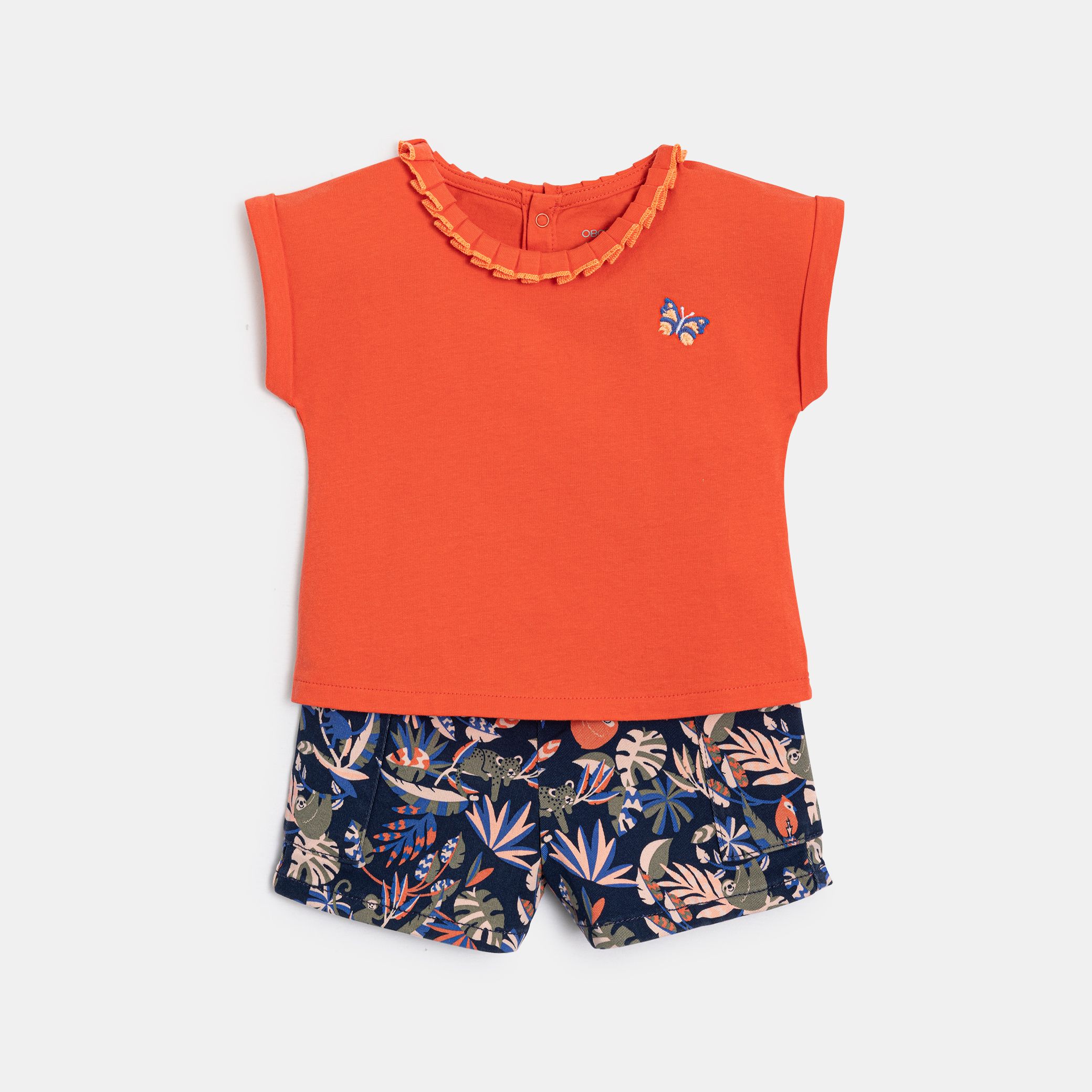 Áo thun jersey in và quần short